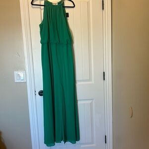 Vince Camuto Emerald Green Maxi Dress